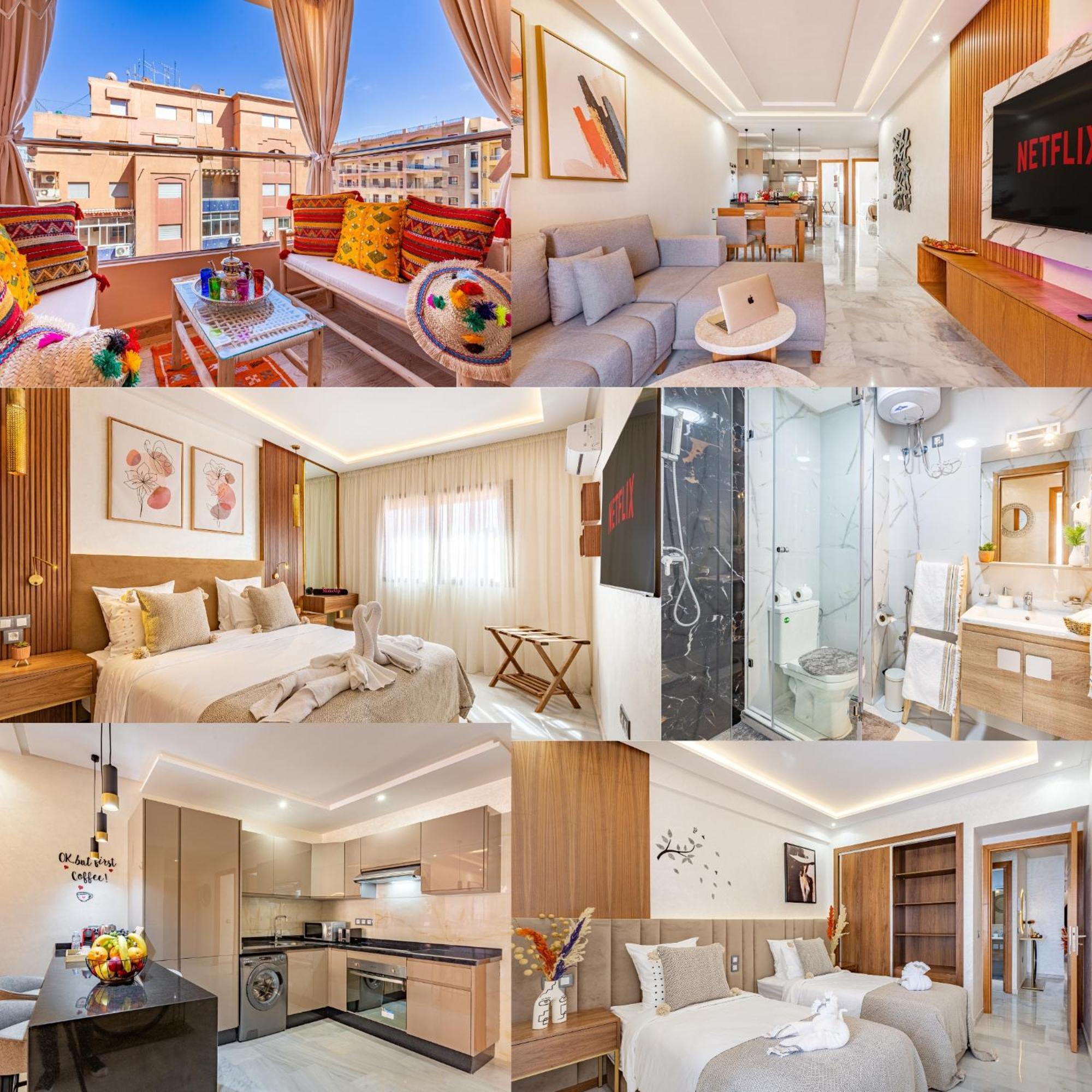 Magnifique Appartement Unique Et Central! Маракеш Екстериор снимка
